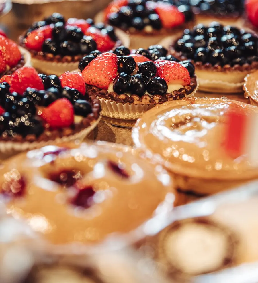 Beeren-Tartelettes aus dem Sortiment von La Maison du Pain